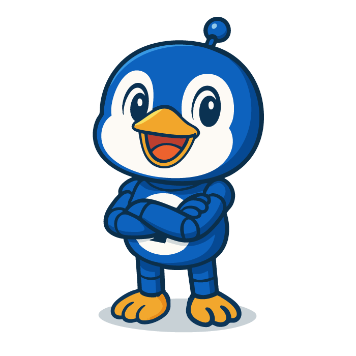 マカロボ君(腕組ポーズ)