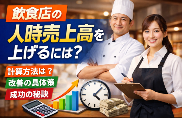 【2026年最新】飲食店の⼈時売上を伸ばすDXツールと活用のポイント