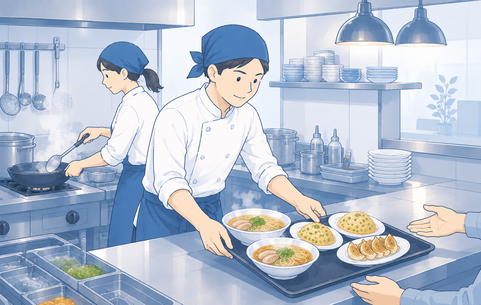キッチンオペレーション改善された厨房