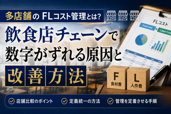 多店舗のFLコスト管理とは？飲食店チェーンで数字がずれる原因と改善方法