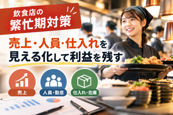飲食店の繁忙期対策｜忘年会シーズンに備えるシフト・仕入れ管理のポイント