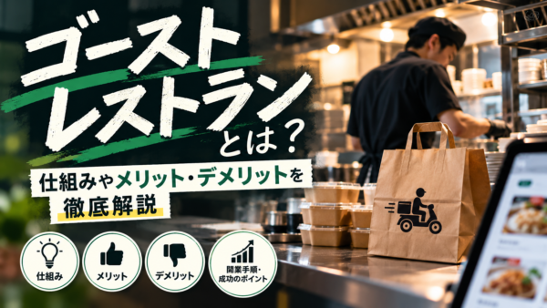 ゴーストレストランは儲かる？仕組みやメリット・デメリットを徹底解説